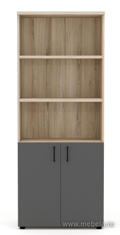 Офисный шкаф для документов полуоткрытый