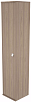 Офисный шкаф высокий узкий закрытый