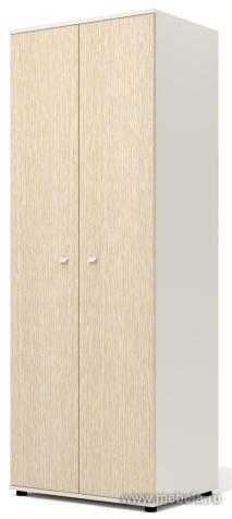 Гардероб с продольной штангой (каркас беж)