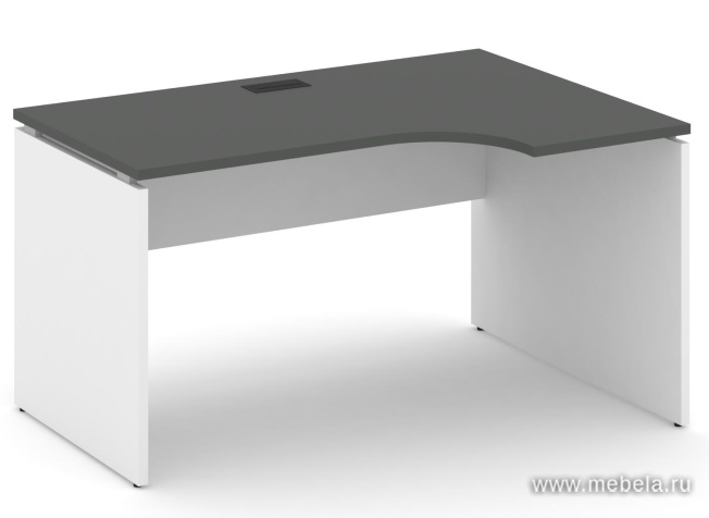 Стол рабочий эргономичный (Правый)