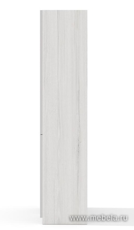 Офисный шкаф высокий со стеклом (полки ЛДСП)