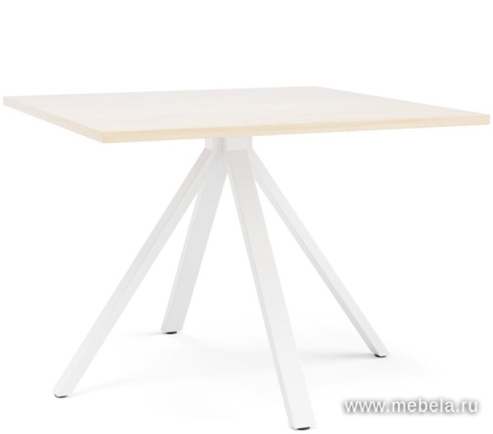 Стол переговоров (белые опоры)