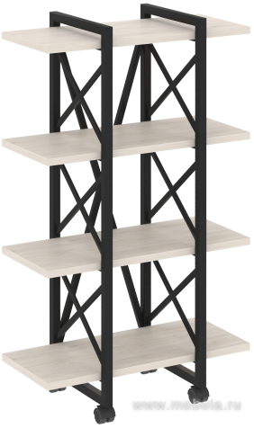 Стеллаж на колесных опорах