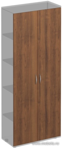 Двери деревянные высокие (2шт)