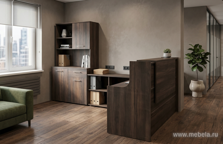 Стойка ресепшн угловая 1