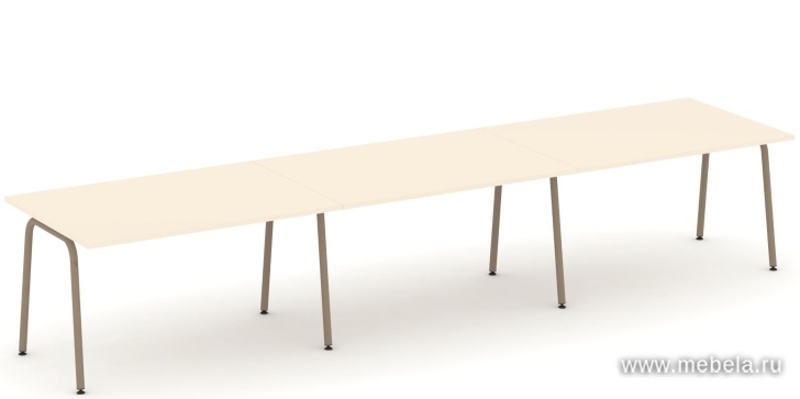 Стол переговорный на металлокаркасе