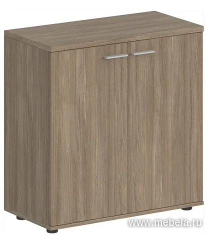 Офисный шкаф низкий для документов (задняя стенка HDF)