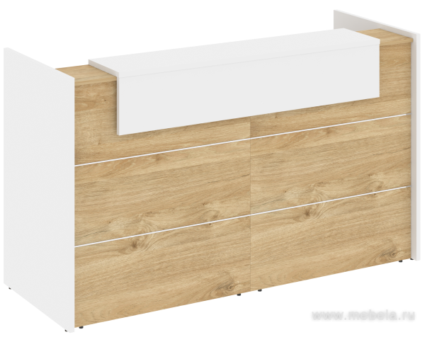 Стойка ресепшен прямая №6