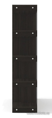 Стеллаж с закрытым отделением