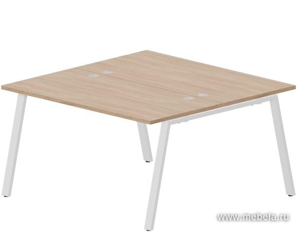 Составной Стол на 2 рабочих места (4 громмета)