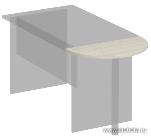 Брифинг-приставка к столу (без опоры)