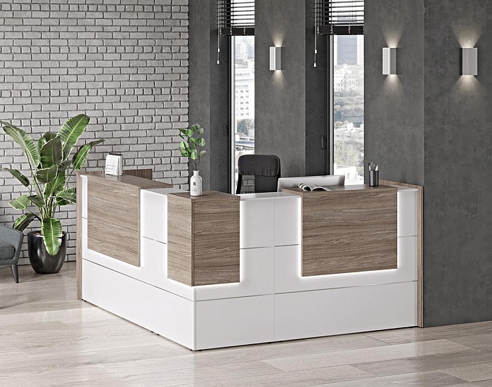 фото стойка ресепшн Оникс					 №4					