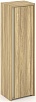 Офисный шкаф высокий узкий правый (высокий фасад ЛДСП)
