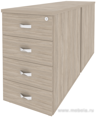 Тумба двойная приставная / опорная