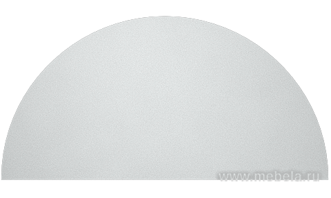 Полукруг на два стола