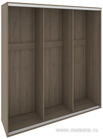 Высокий корпус шкафа-купе + трэк (3-х секционный)