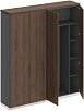 Офисный шкаф комбинированный с гардеробом