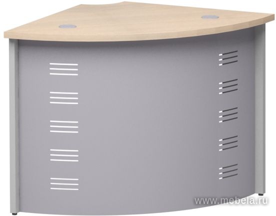 Низкий угловой модуль стойки 90°