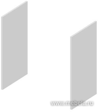 Комплект боковых отделочных панелей для шкафа выс.80см