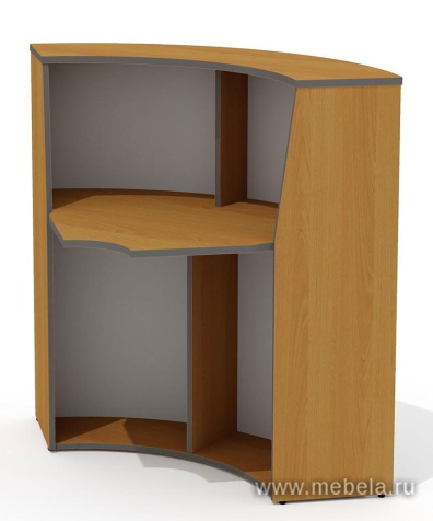 Стойка ресепшн, угловая