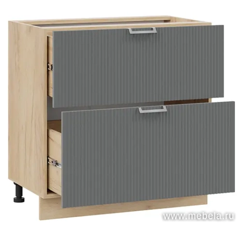 Шкаф напольный с двумя ящиками