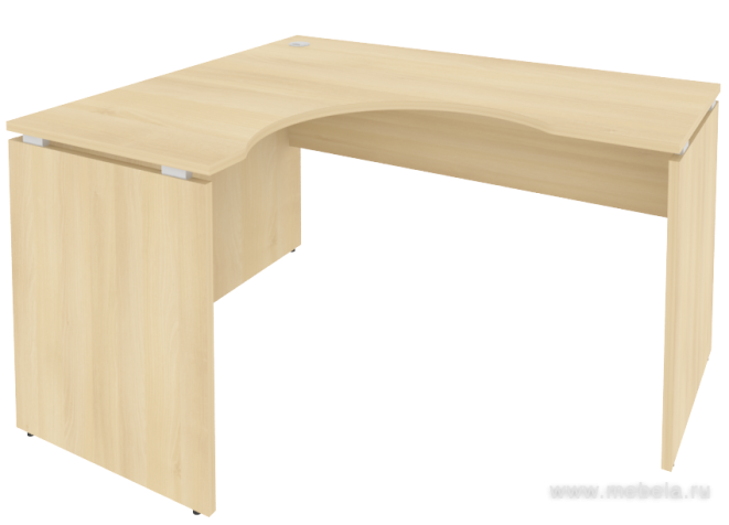 Стол криволинейный левый