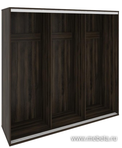 Низкий корпус шкафа-купе + трэк (3-х секционный)