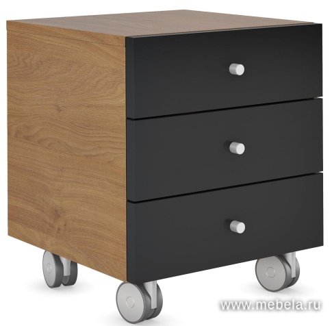 Тумба подкатная c 3-мя ящиками