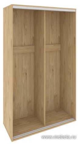 Высокий корпус шкафа-купе + трэк (2-х секционный)