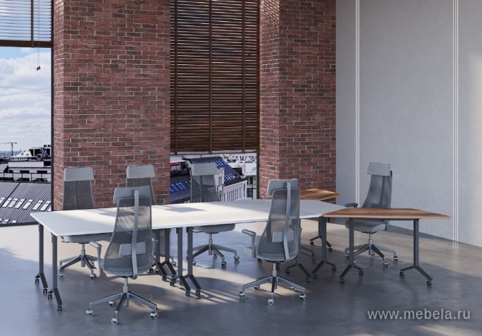 Стол мобильный складной (25мм)