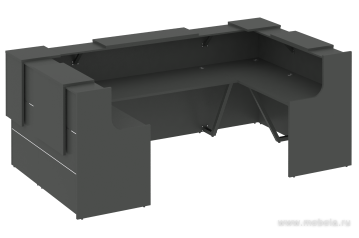 Стойка ресепшен п-образный 1