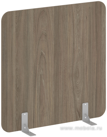 Перегородка напольная ЛДСП на металлических опорах на фетровых подпятниках