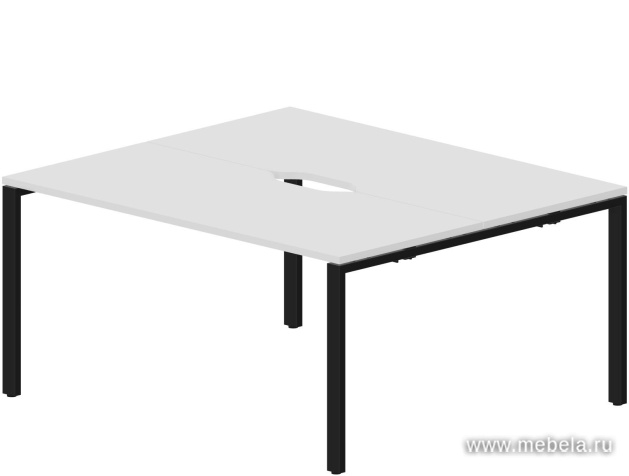 Стол составной  (2 эргономичных выреза)