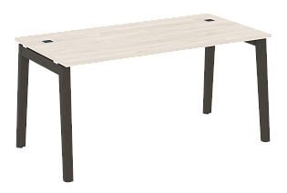 Стол рабочий руководителя, опоры - массив дерева