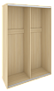 Высокий корпус шкафа-купе + трэк (2-х секционный)
