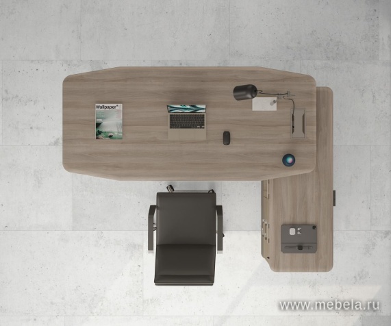 Тумба для оргтехники (топ МДФ)