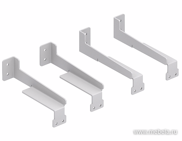 Комплект кронштейнов к арт.UCAHB6043 для столов bench гл.165см (крепление к балке)