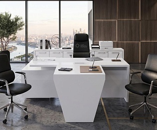 фото кабинет Корнер Белый  №3