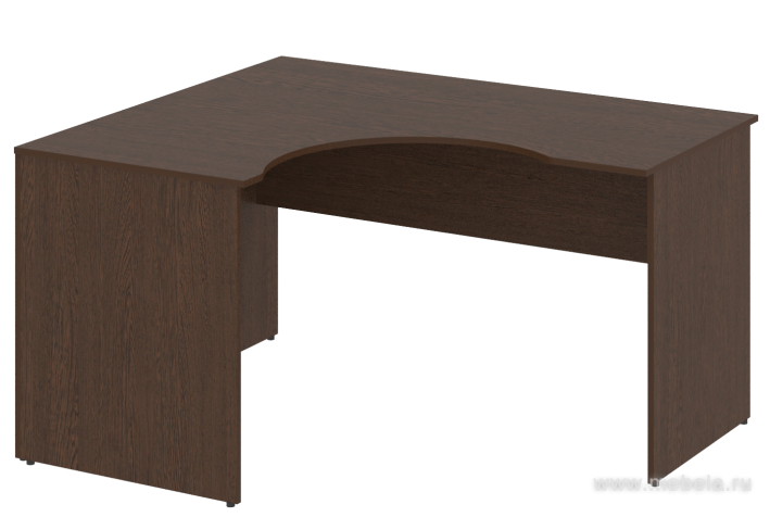 Стол криволинейный левый