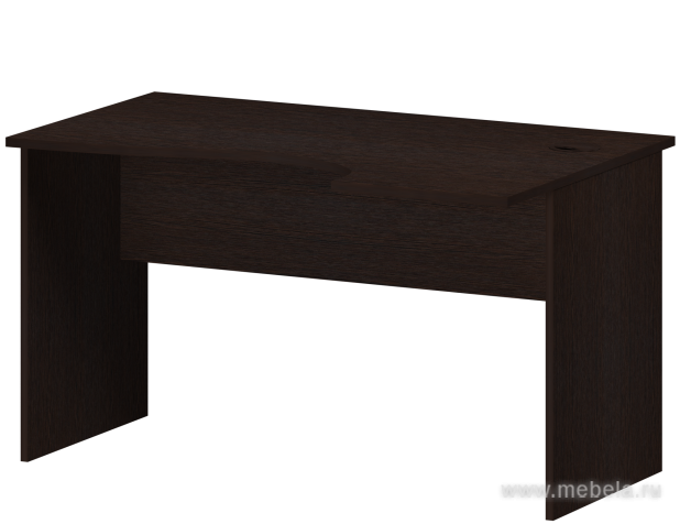 Письменный стол криволинейный, правый