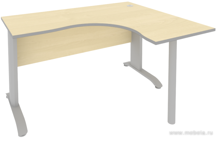 Стол эргономичный на металлокаркасе (правый)
