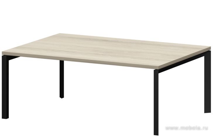 Стол переговорный на металлокаркасе