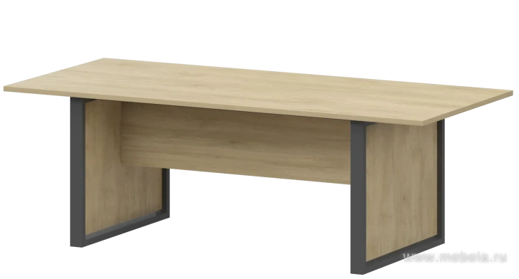 Стол переговорный (металлик , белый, антрацит)