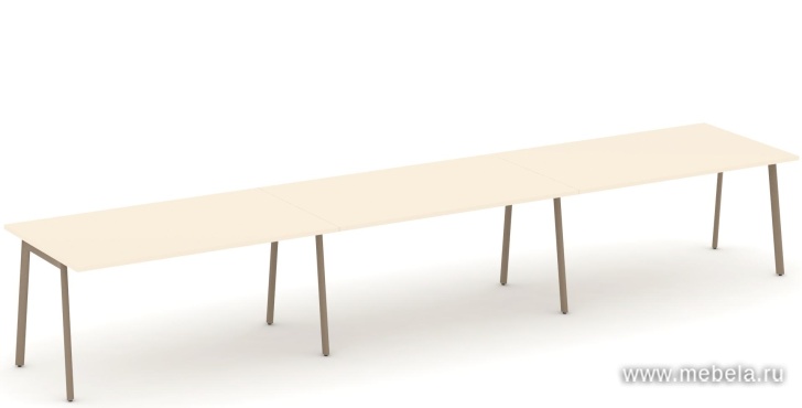 Стол переговорный на металлокаркасе