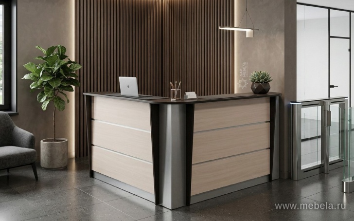 Модуль стойки ресепшен прямой (без стола)