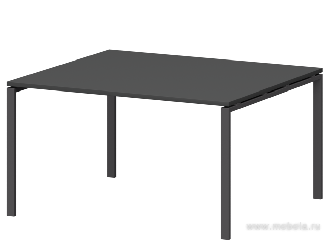 Стол переговорный на П-образном металлокаркасе