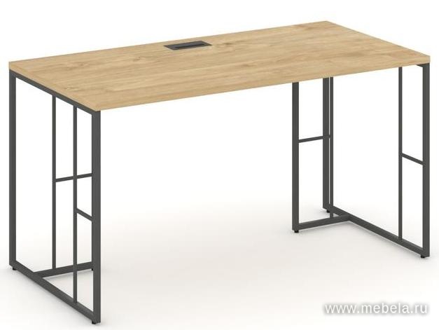 Стол письменный на металлокаркасе
