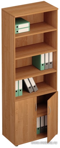 Офисный шкаф для документов полузакрытый