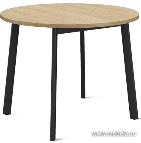 Стол для переговоров круглый на металлокаркасе