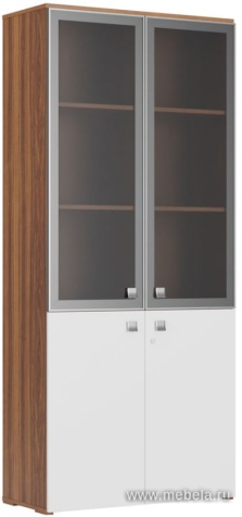 Офисный шкаф для бумаг стекло